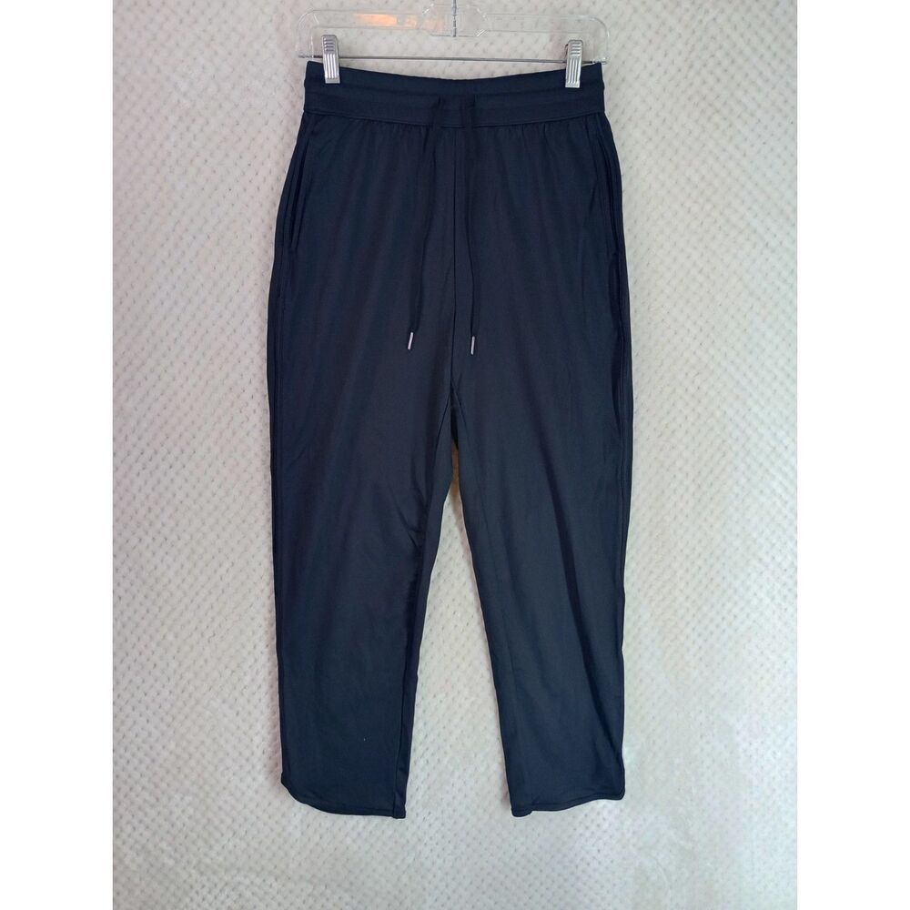Halara Mid Rise Drawstring Curved Hem Quick Dry Golf Tapered Pants Women's Small